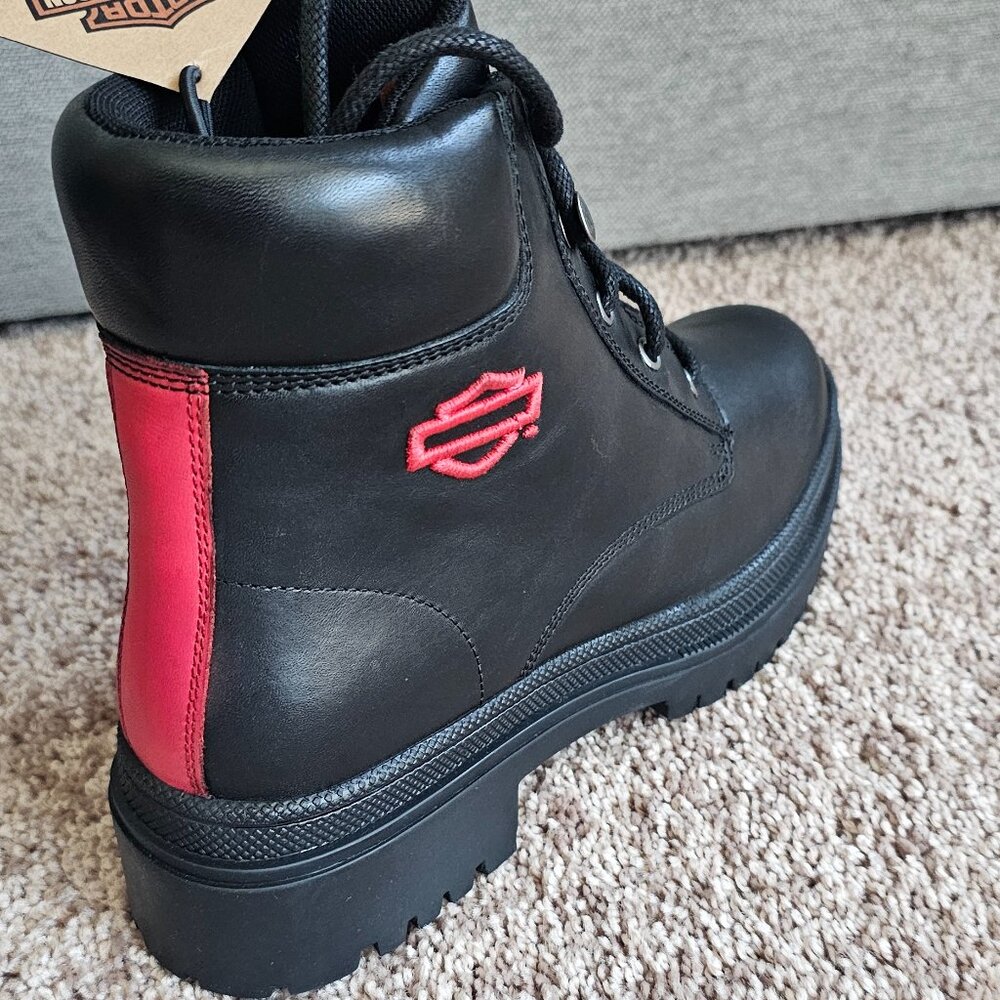 Harley-Davidson Women's Tressler WP Black Motorcycle Boots